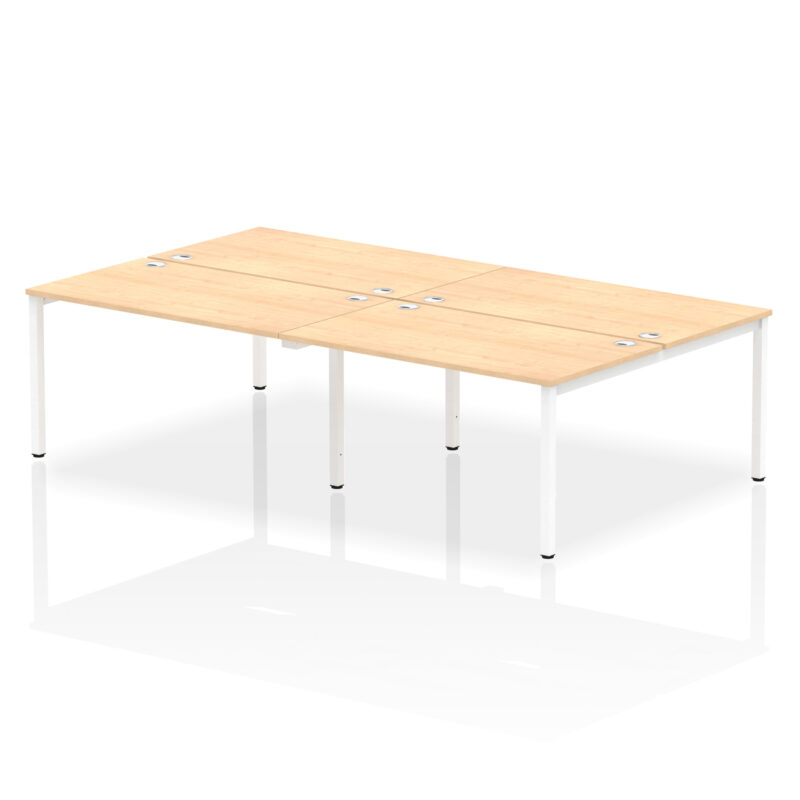 impulse b2b bench desk 4 person