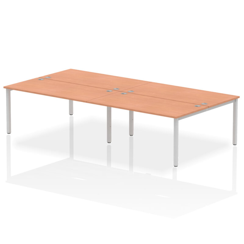 impulse b2b bench desk 4 person
