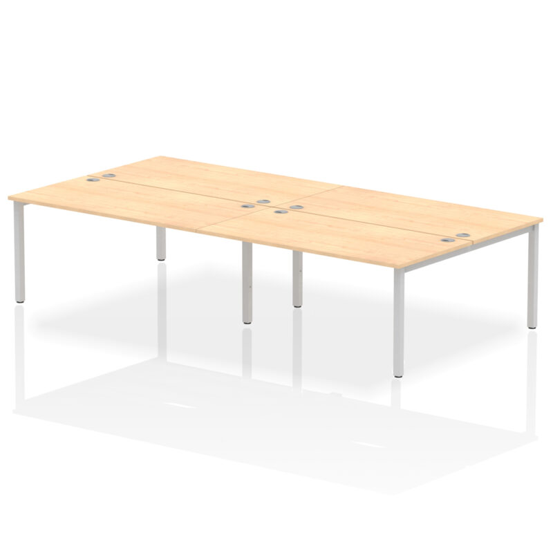 impulse b2b bench desk 4 person