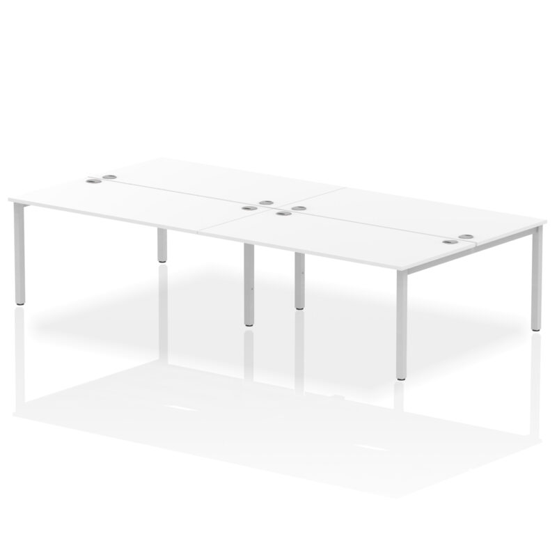 impulse b2b bench desk 4 person