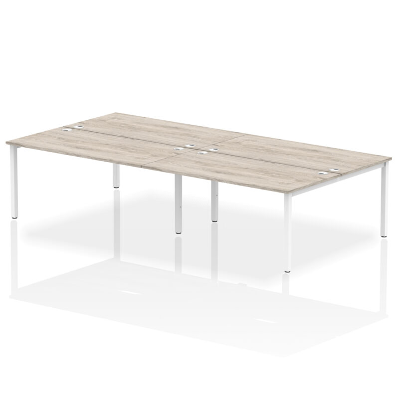 impulse b2b bench desk 4 person
