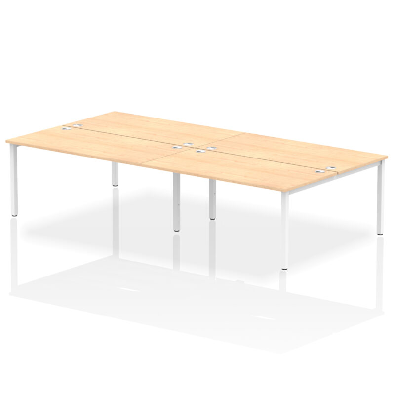 impulse b2b bench desk 4 person