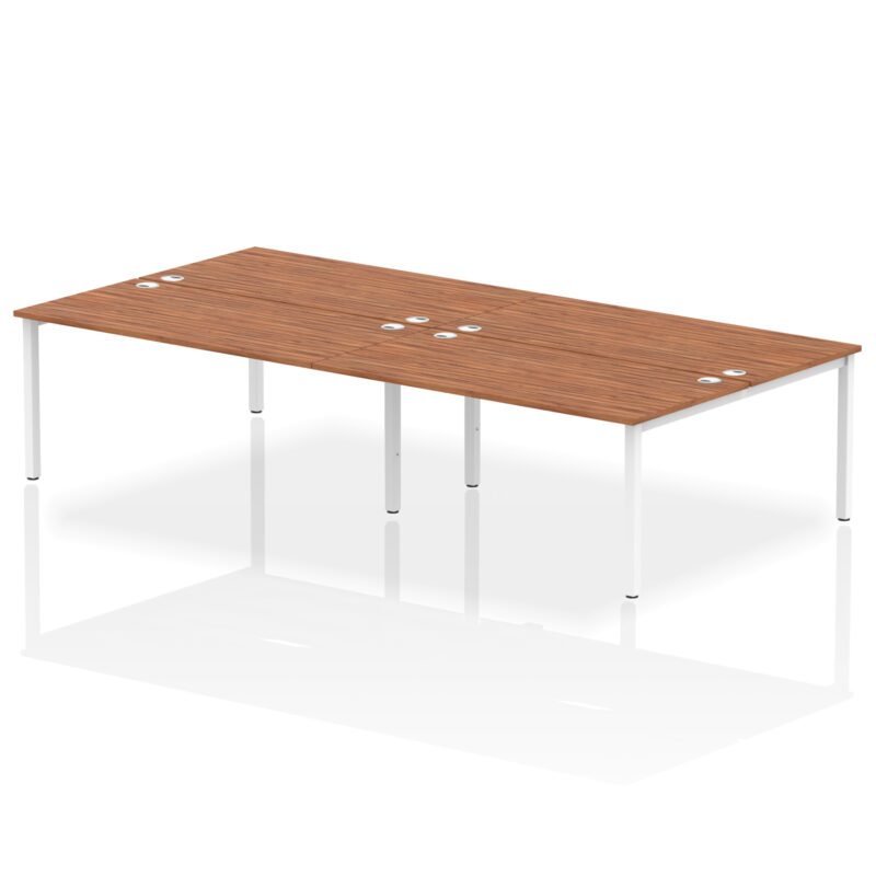 impulse b2b bench desk 4 person