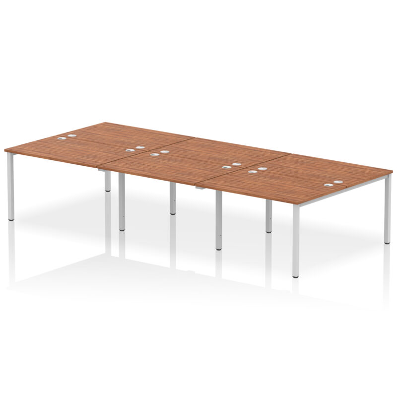 impulse b2b bench desk 6 person