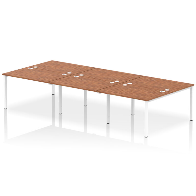 impulse b2b bench desk 6 person