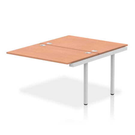impulse b2b bench desk 2 person extension kit
