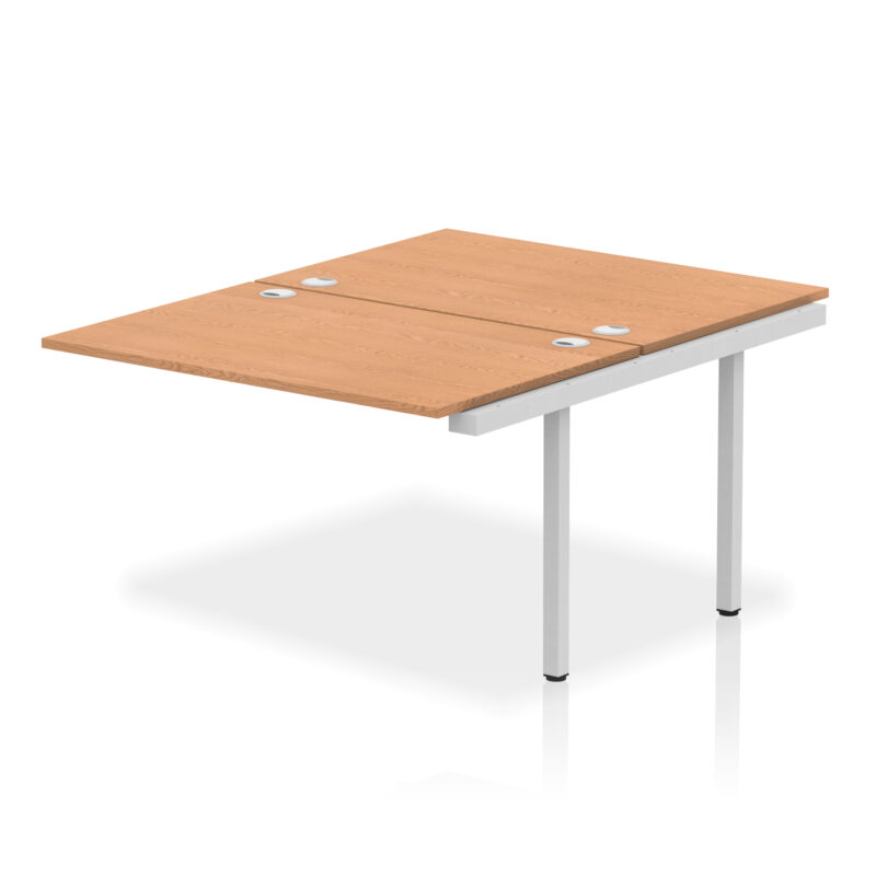impulse b2b bench desk 2 person extension kit