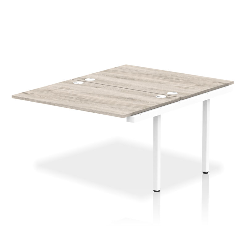 impulse b2b bench desk 2 person extension kit