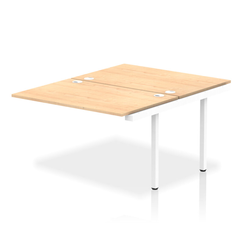 impulse b2b bench desk 2 person extension kit