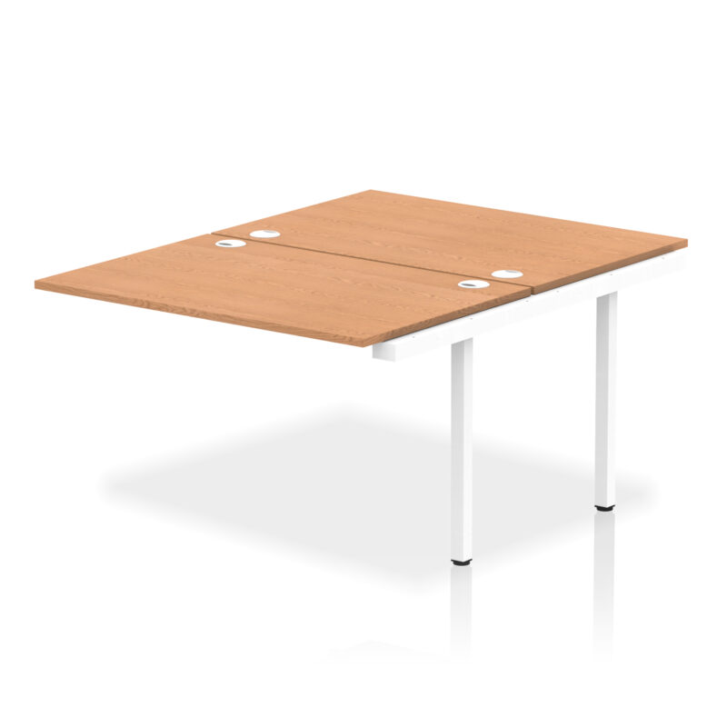 impulse b2b bench desk 2 person extension kit