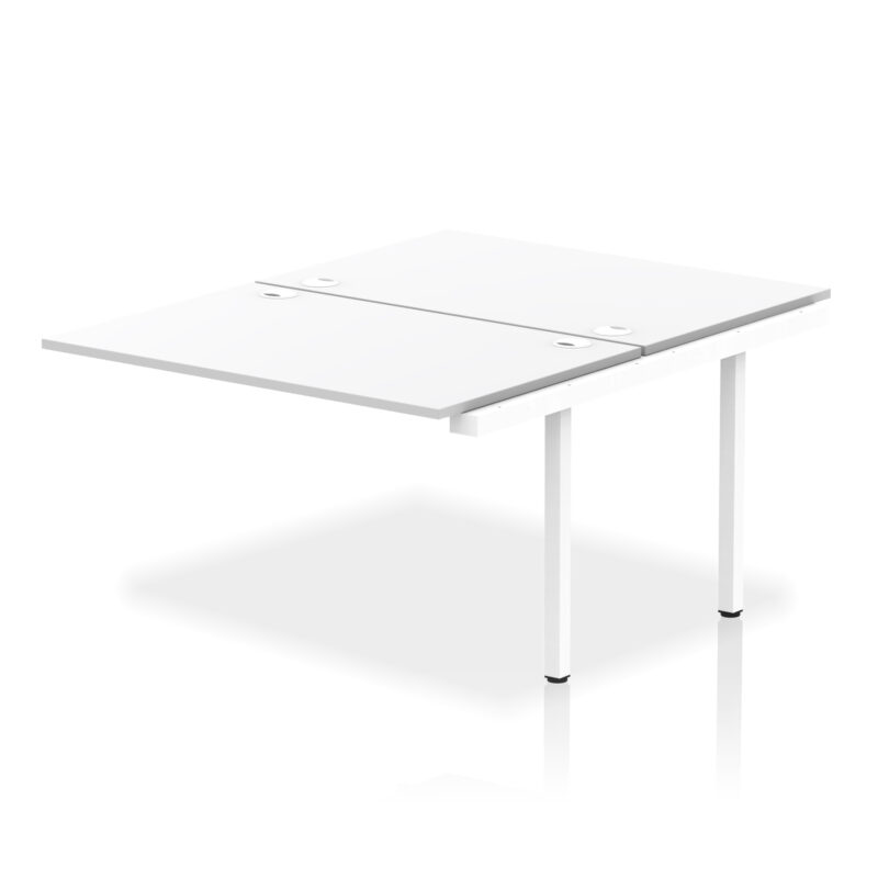 impulse b2b bench desk 2 person extension kit