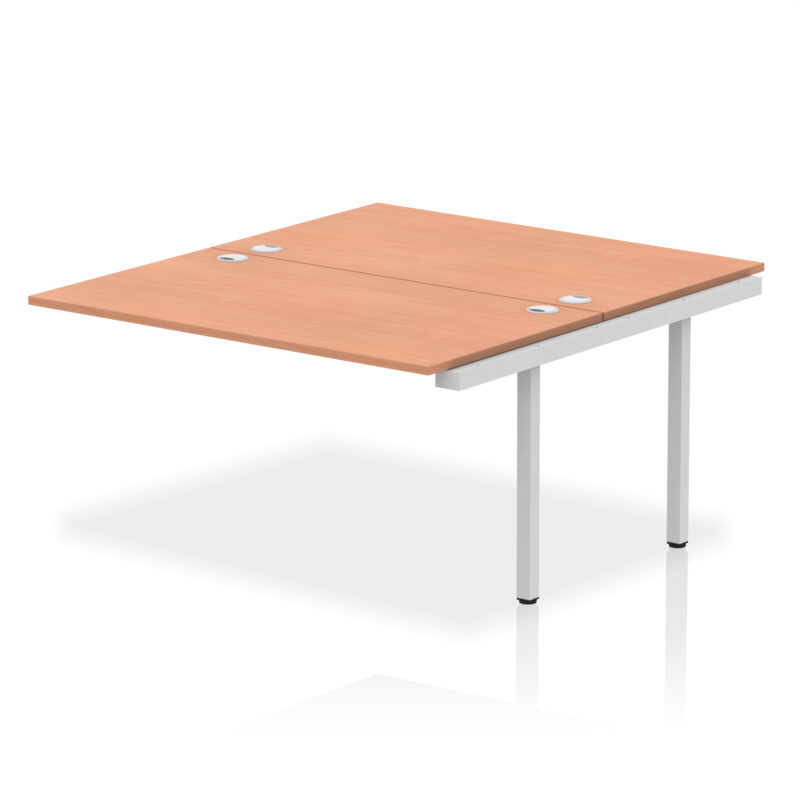impulse b2b bench desk 2 person extension kit