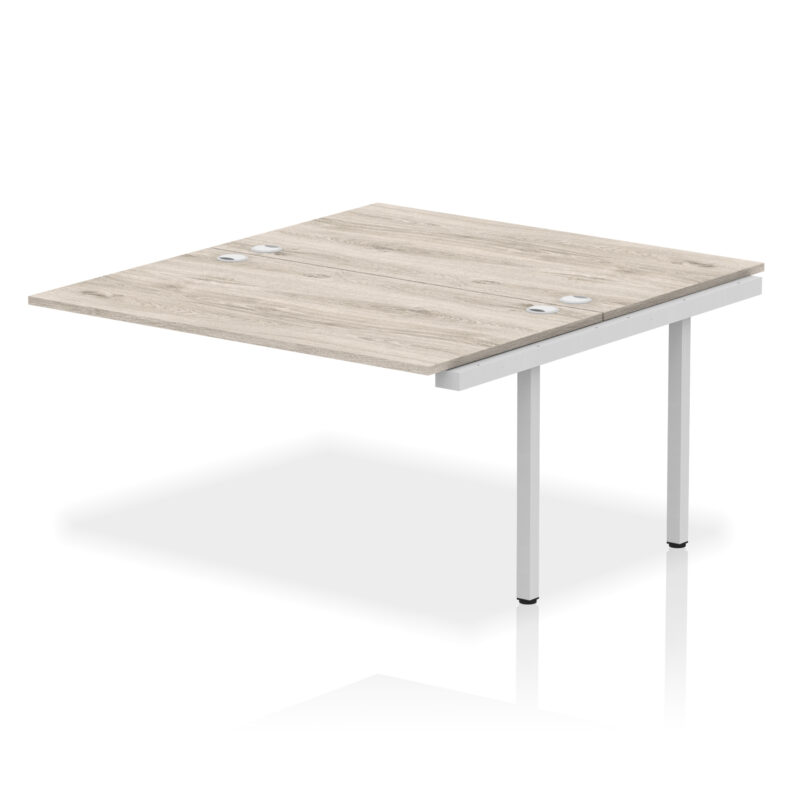 impulse b2b bench desk 2 person extension kit