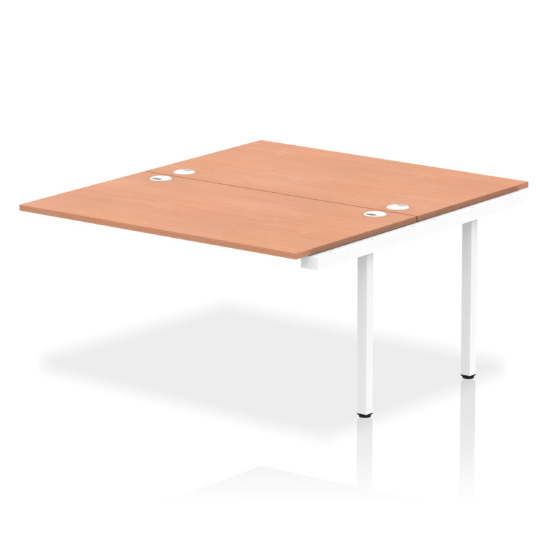 impulse b2b bench desk 2 person extension kit