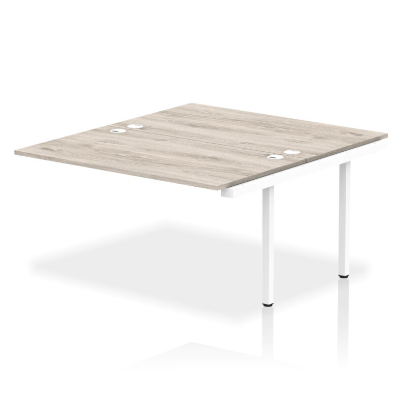 impulse b2b bench desk 2 person extension kit