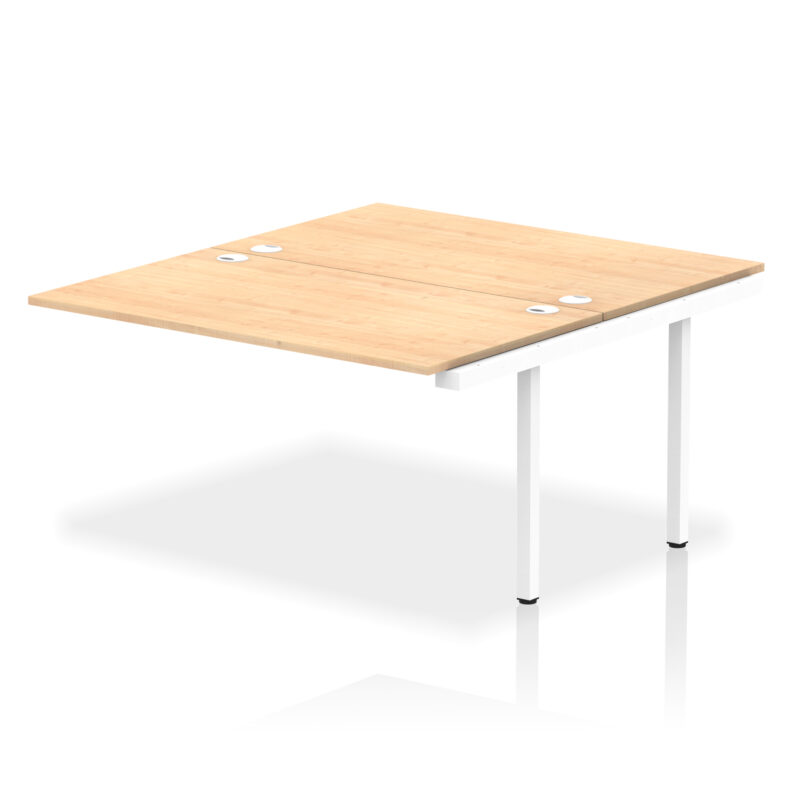 impulse b2b bench desk 2 person extension kit