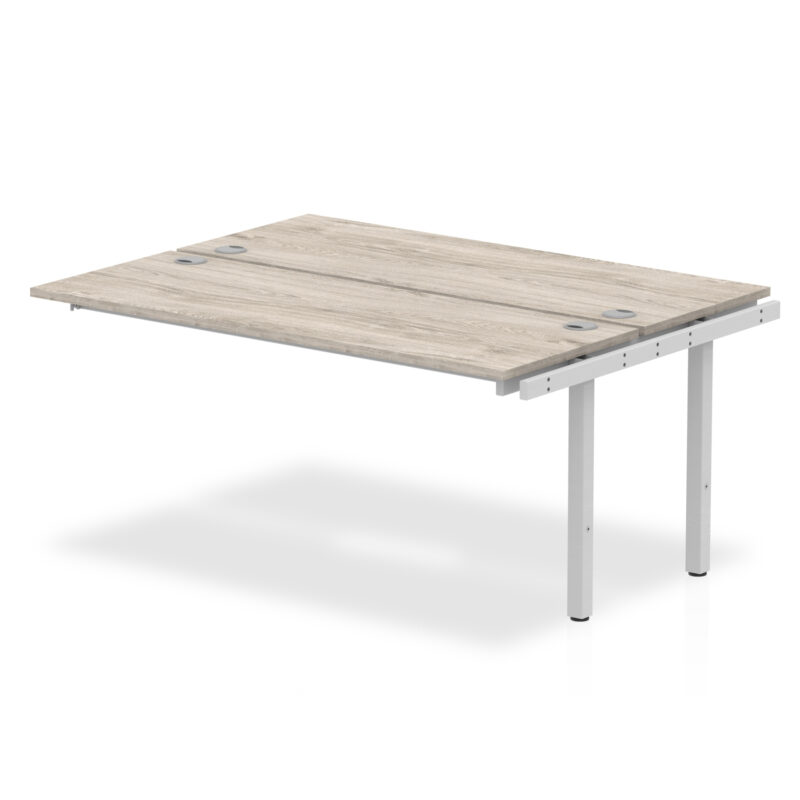 impulse b2b bench desk 2 person extension kit