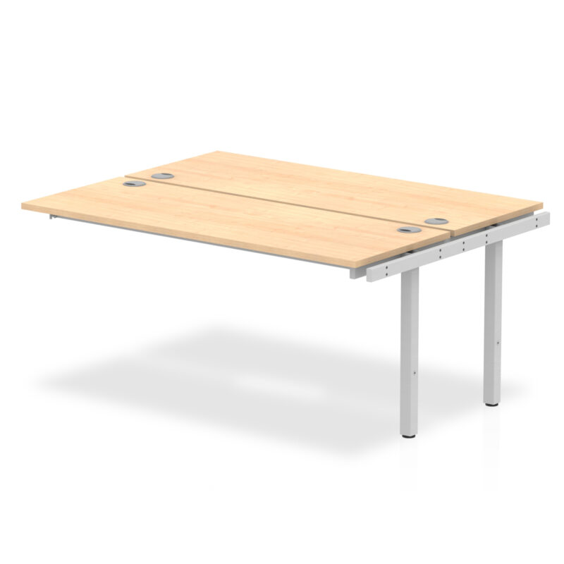 impulse b2b bench desk 2 person extension kit
