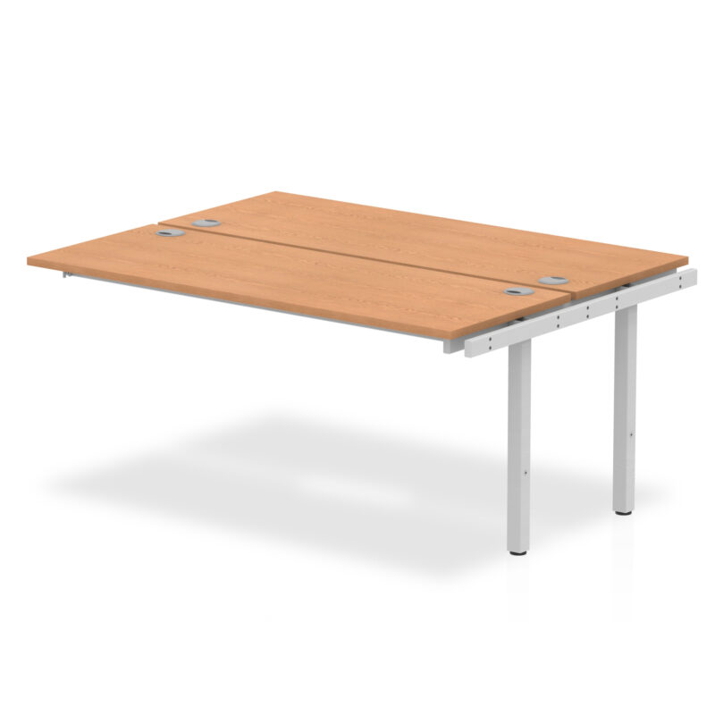 impulse b2b bench desk 2 person extension kit