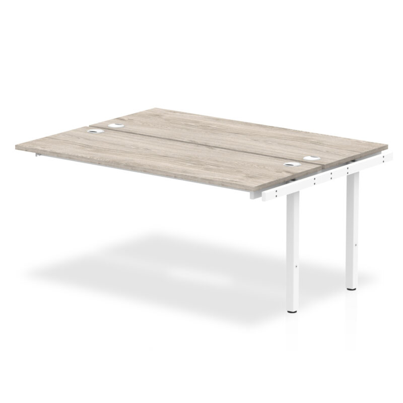 impulse b2b bench desk 2 person extension kit