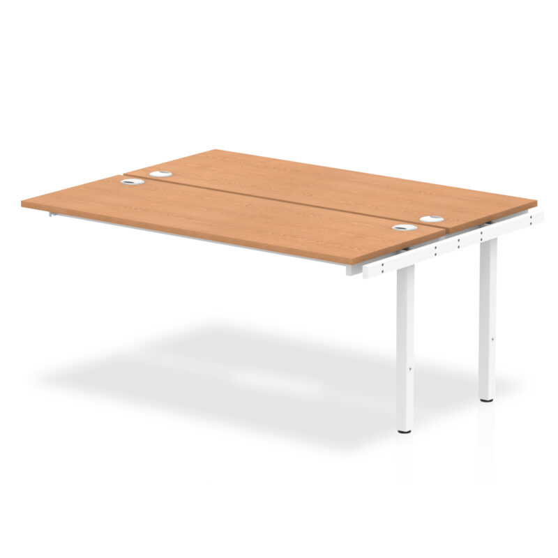 impulse b2b bench desk 2 person extension kit
