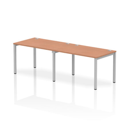 impulse single row bench desk 2 person