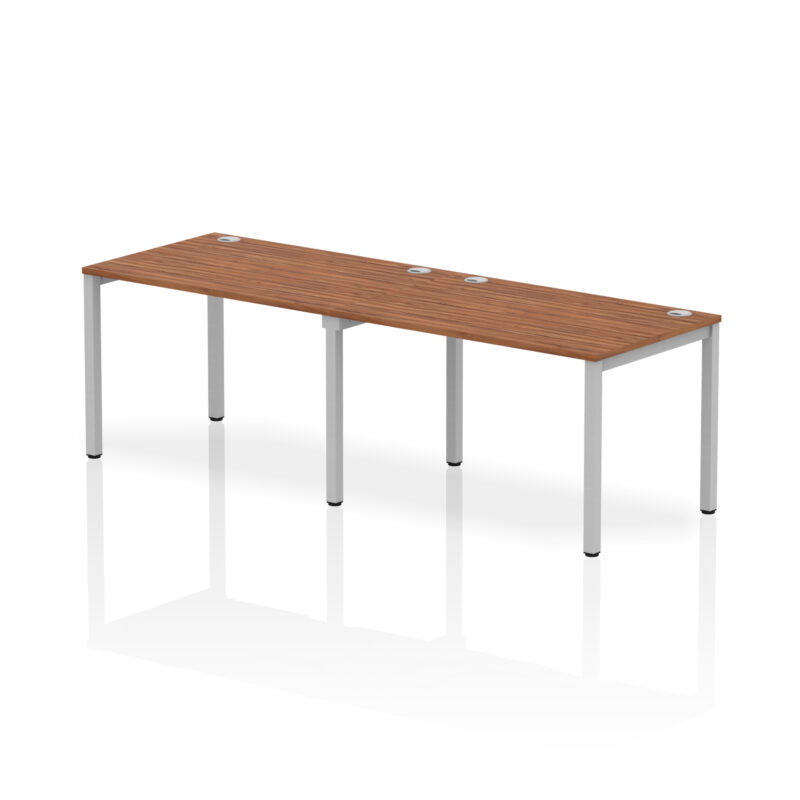 impulse single row bench desk 2 person