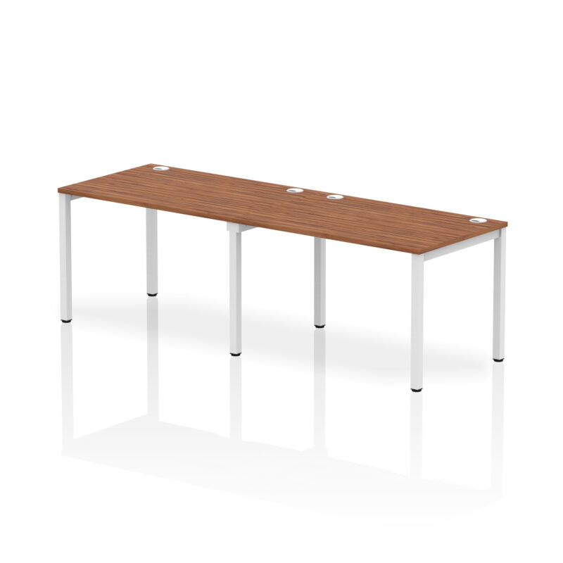 impulse single row bench desk 2 person