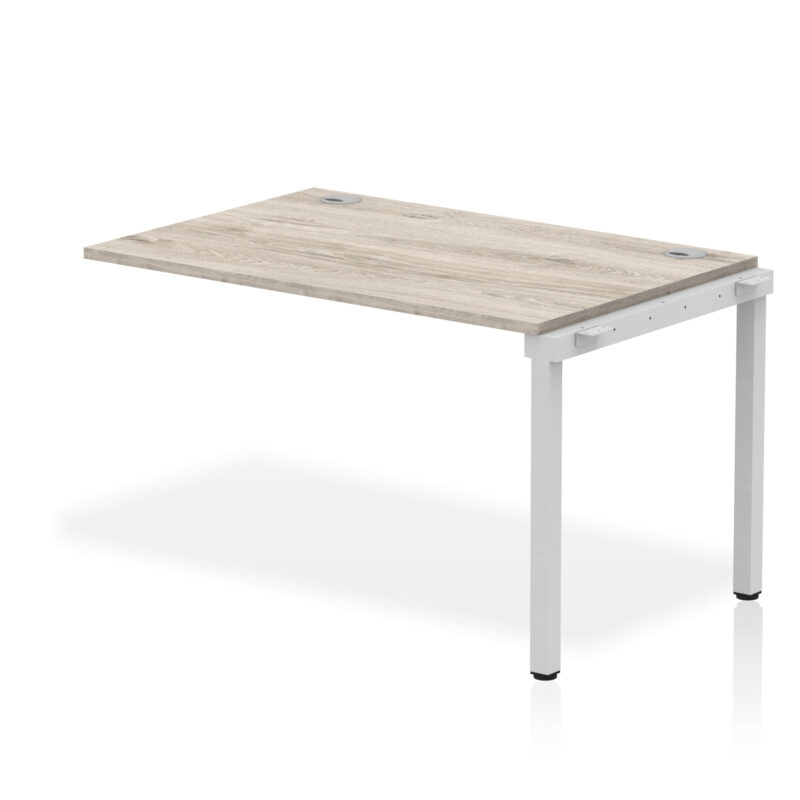 impulse single row bench desk extension kit