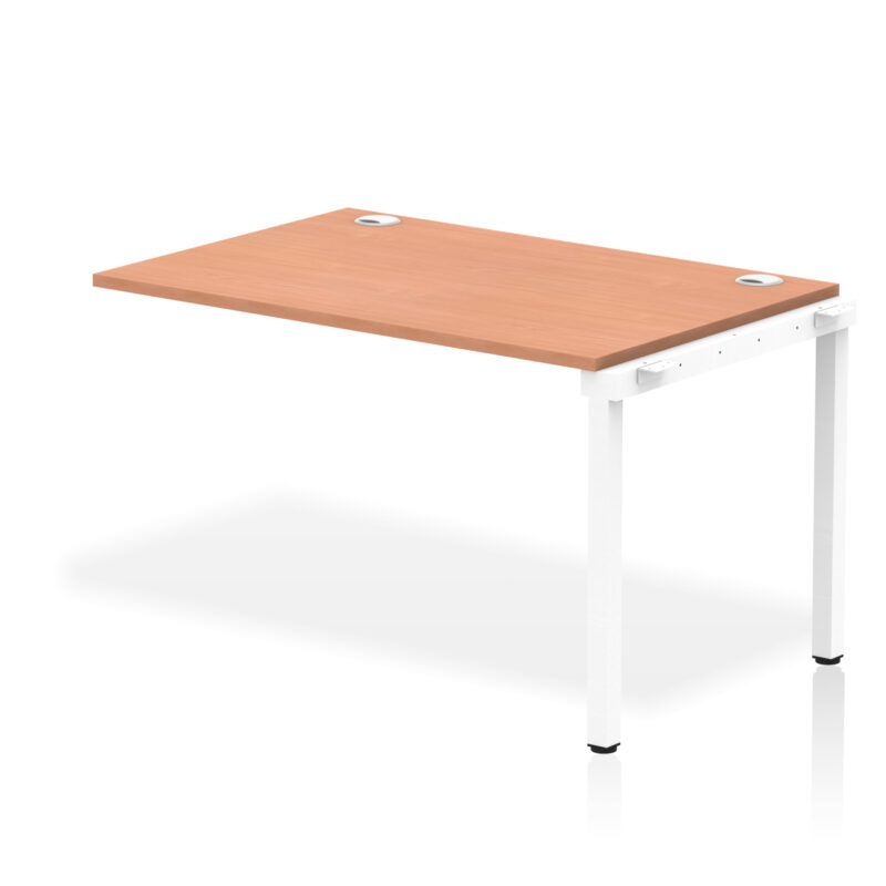 impulse single row bench desk extension kit