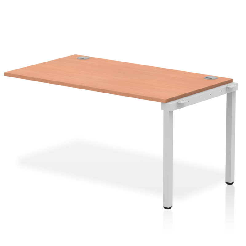 impulse single row bench desk extension kit