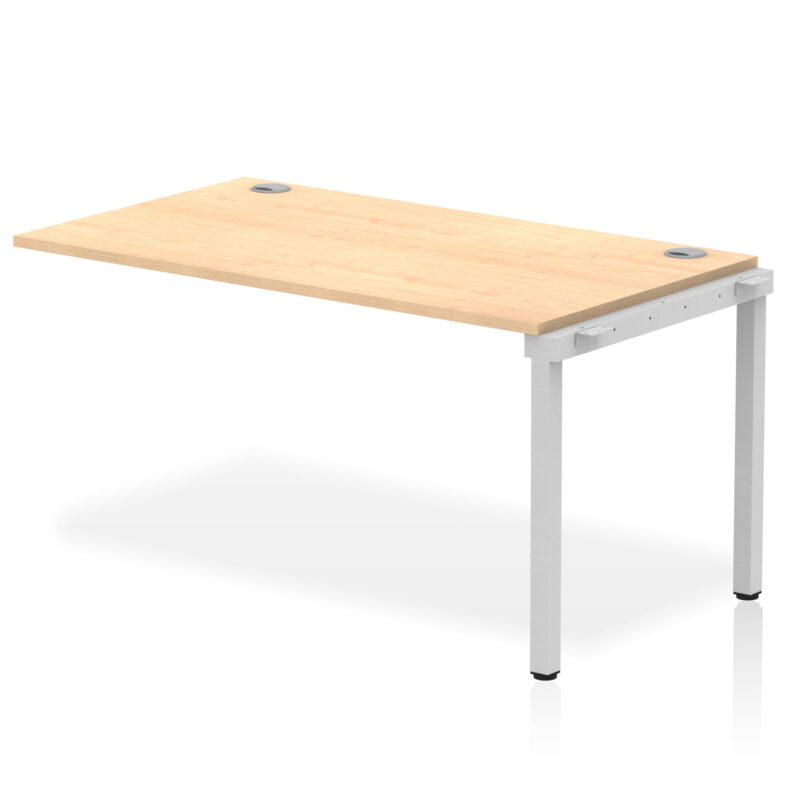 impulse single row bench desk extension kit