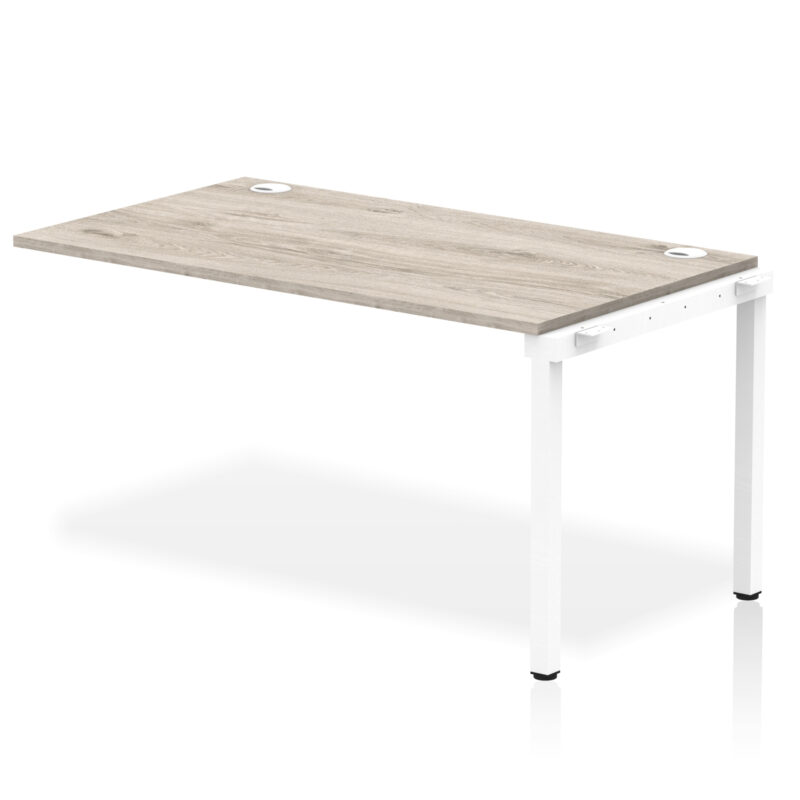 impulse single row bench desk extension kit