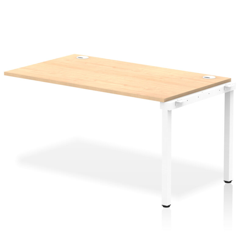 impulse single row bench desk extension kit