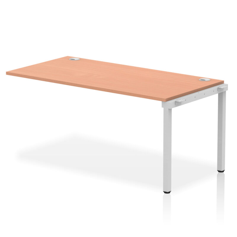 impulse single row bench desk extension kit