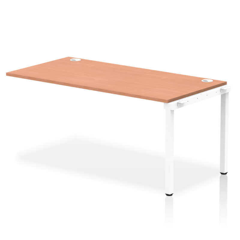 impulse single row bench desk extension kit