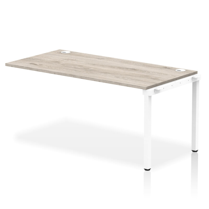impulse single row bench desk extension kit