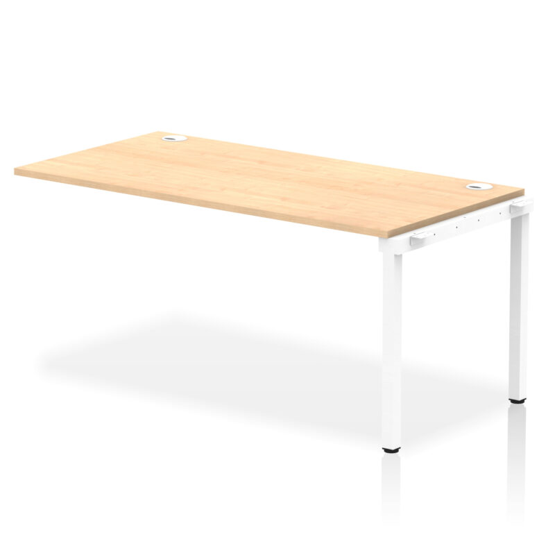 impulse single row bench desk extension kit