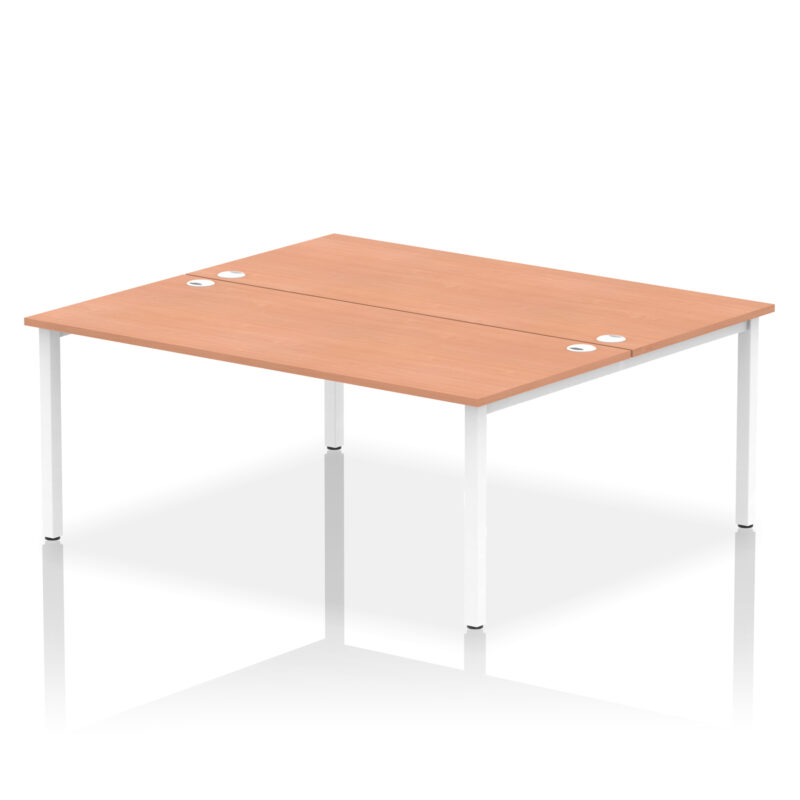 impulse b2b bench desk 2 person