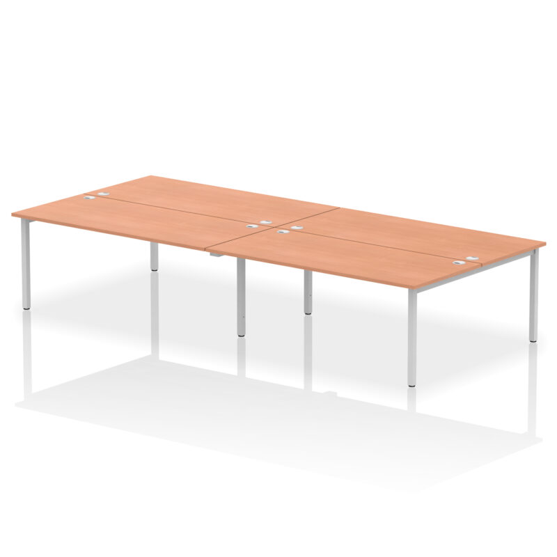 impulse b2b bench desk 4 person