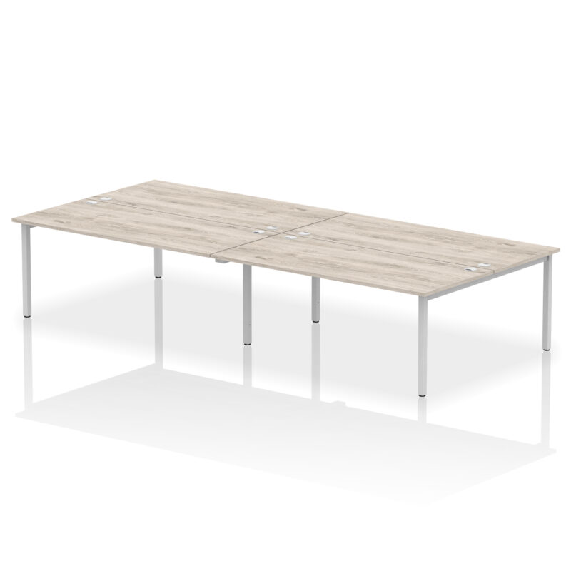 impulse b2b bench desk 4 person