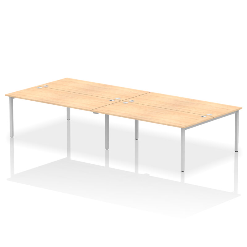 impulse b2b bench desk 4 person
