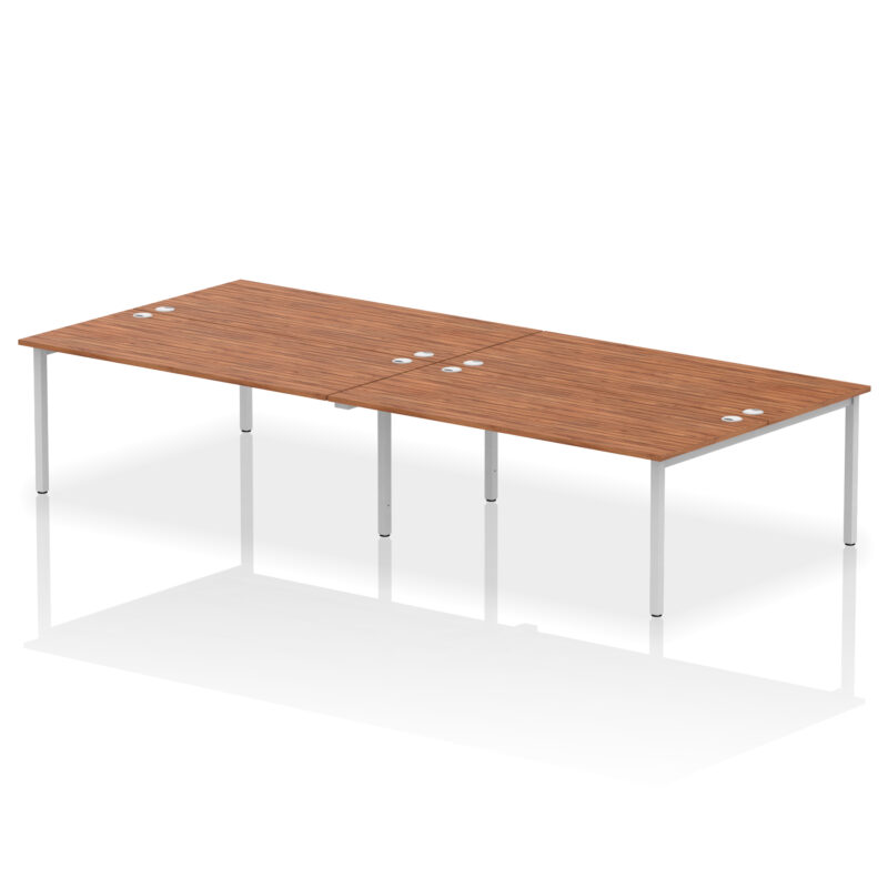 impulse b2b bench desk 4 person