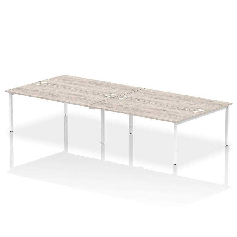impulse b2b bench desk 4 person