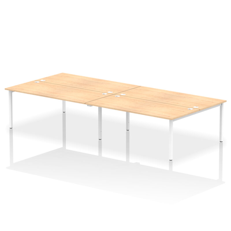 impulse b2b bench desk 4 person