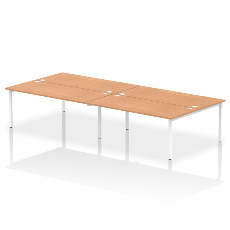 impulse b2b bench desk 4 person