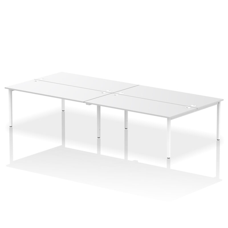 impulse b2b bench desk 4 person