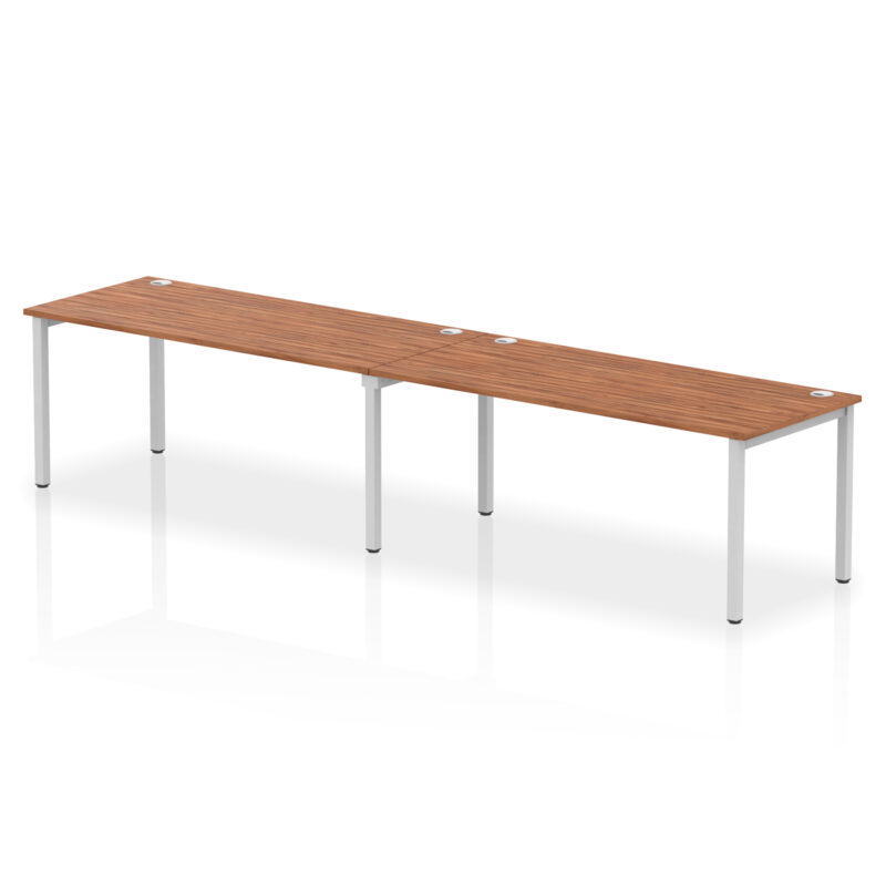 impulse single row bench desk 2 person