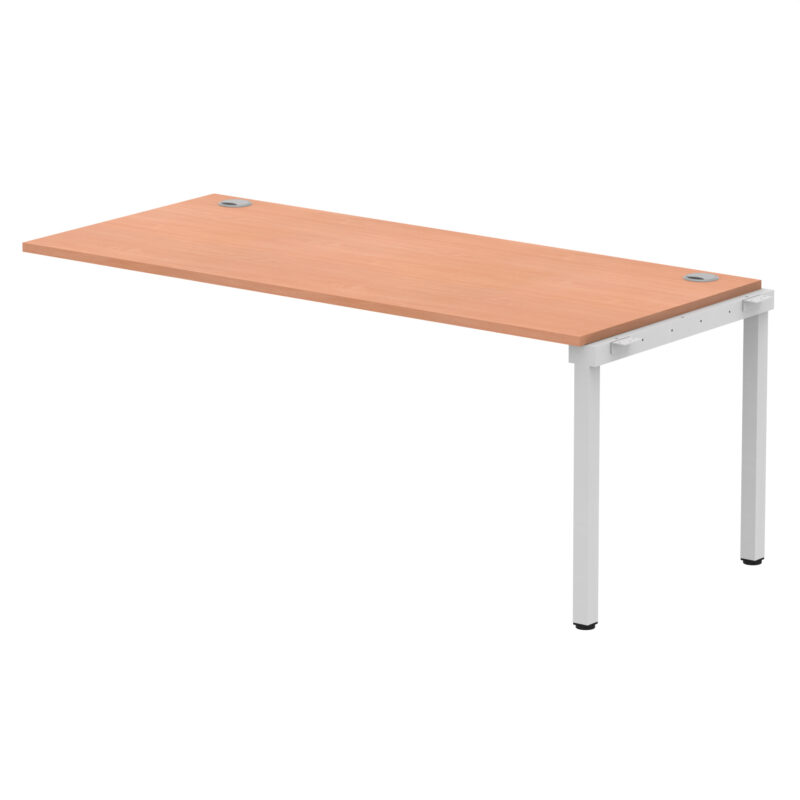 impulse single row bench desk extension kit