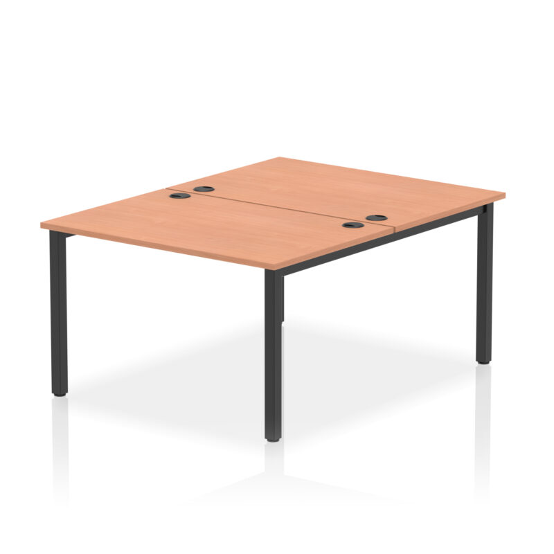 impulse b2b bench desk 2 person